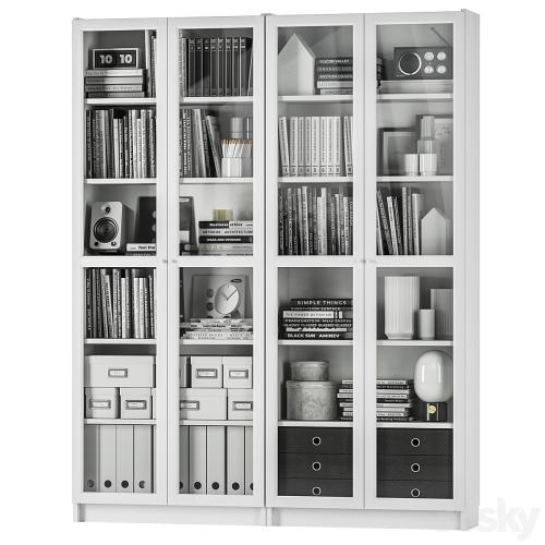 IKEA BILLY BILLY / OXBERG OXBERG Bookcase