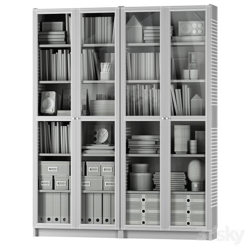 IKEA BILLY BILLY / OXBERG OXBERG Bookcase