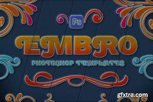 Embroidery Photoshop Mockups NV4A67U