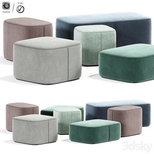 Alvin maris corner pouf