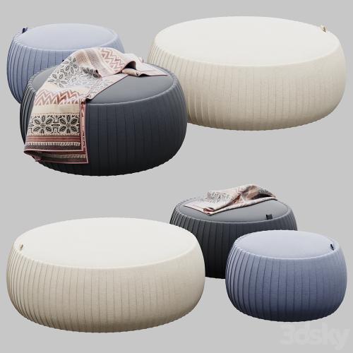 Tonin Casa PLISSÈ | Storage pouf