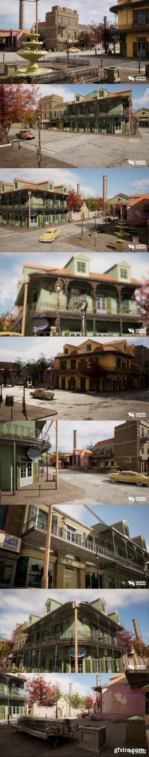 French Quarter Street Environment