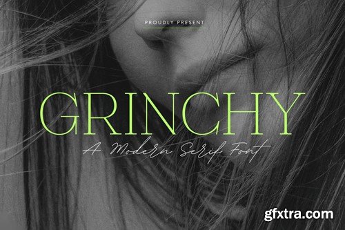 Grinchy - Modern Elegant Serif Font NRW2AFB