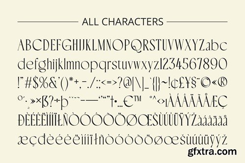 CS Calory – Elegant Font W77RPBW