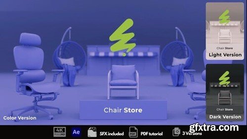 Videohive Chair Store Promo 53998598