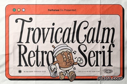 Cd Trovical Calm Retro Serif 6ZG94RC