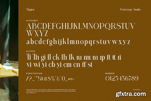 Magirn Elegant Serif Font ZX8DFPN