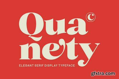 Quanety - Elegant Serif Display RVWWQGQ