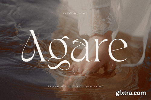 Agare - Branding Luxury Font HDZYWT7