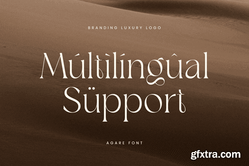 Agare - Branding Luxury Font HDZYWT7