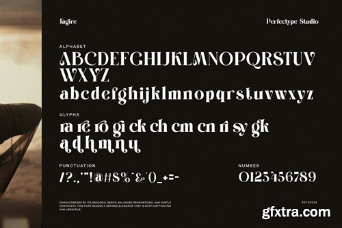 Fagire Elegant Ligature Serif Font K6CAK63