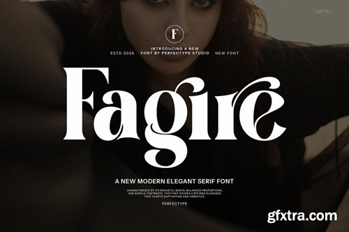 Fagire Elegant Ligature Serif Font K6CAK63