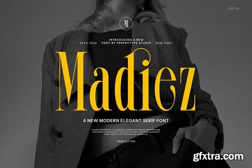 Madiez Elegant Serif Font BRCBN3V