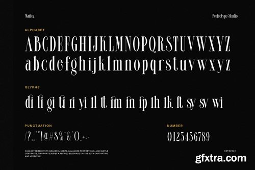 Madiez Elegant Serif Font BRCBN3V