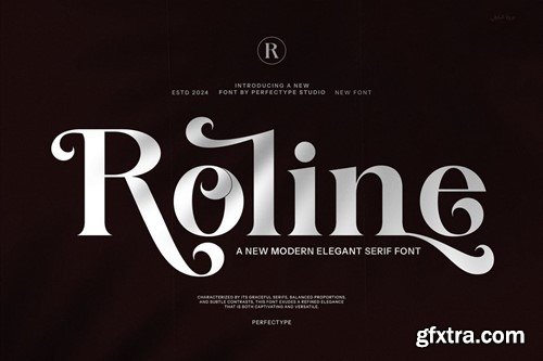 Roline Elegant Serif Font 9CSUS9S