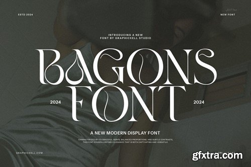 Bagons Elegant Serif Font GVXC92X