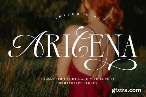 Aricena Elegant Serif Font BFQC52P