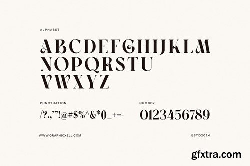 Wagims Unique Serif Font U53Z74V