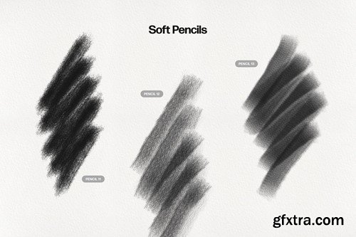 Basic Pencil Procreate Brushes XP2YGD8