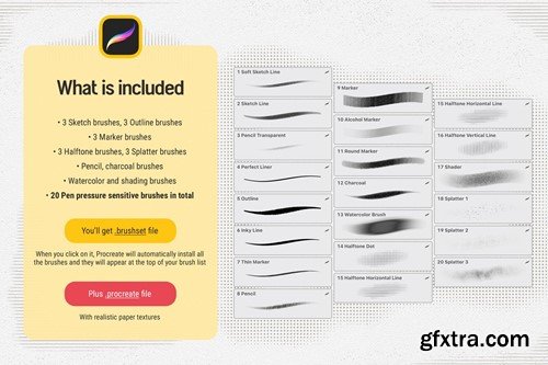 Sketchbook Procreate Brushes WQKKHWA