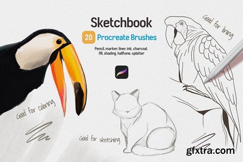 Sketchbook Procreate Brushes WQKKHWA