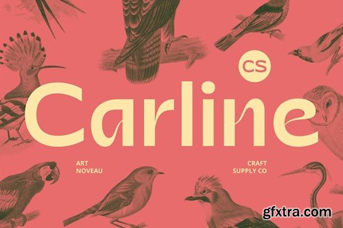 CS Carline – Art Nouveau Font TUWYV3Z