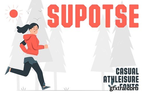 Supotse - Casual Athleisure Fonts ZRLURTM