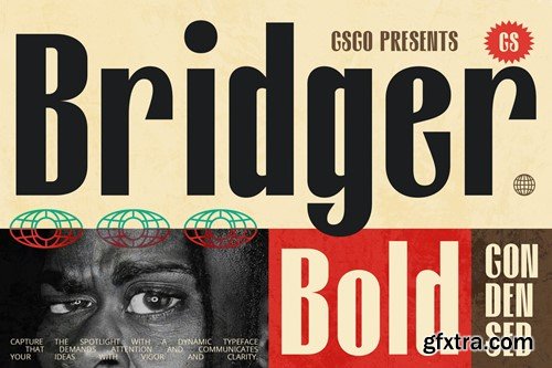 CS Bridger – Bold Font NETFBRP