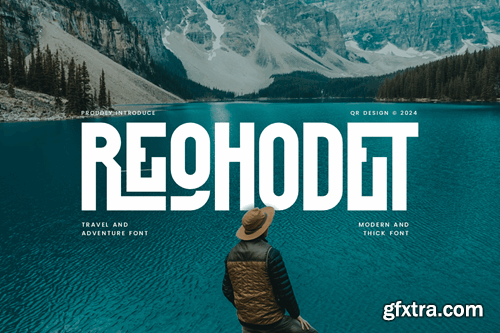 Reqhodet - Travel & Adventure Font M68WH86