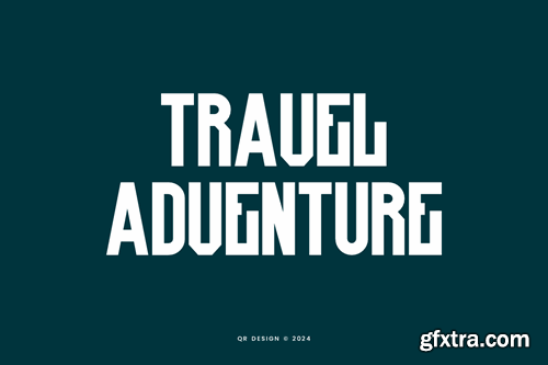 Reqhodet - Travel & Adventure Font M68WH86