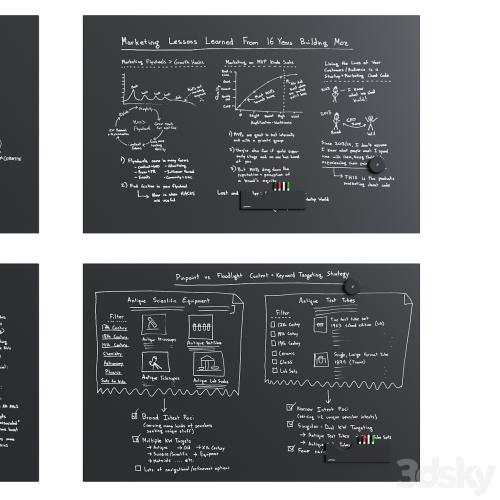 PolyVision - WhiteBoard & BlackBoard Sans, Serif, Flow Set1