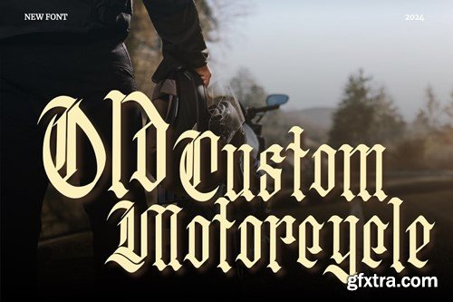 Oolivar Strenya - Gothic Blackletter Font CEREEKC