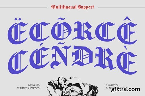 CS Bristol – Blackletter Font UAZMHQJ