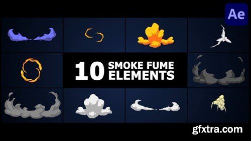 Videohive Smoke Fume Elements for After Effects 54011341