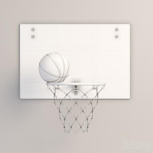 SPANST Basketball hoop and ball (IKEA)