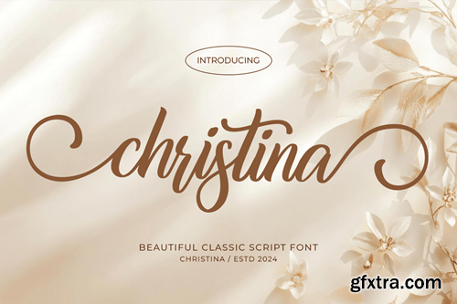 Christina - Christmas Font FYTN7WM