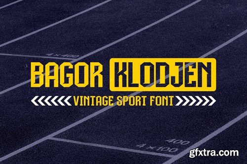 Bagor Klodjen | Vintage Sport Font RJTB75V