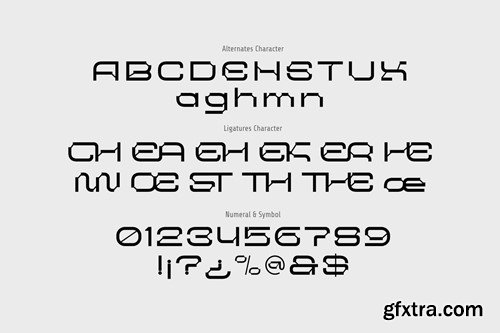 Nebula Rolek - Modern Futuristic Font SFL5HWK