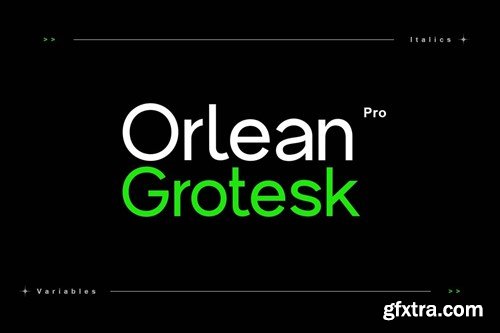 Orlean Grotesk Pro W9Q3DGX