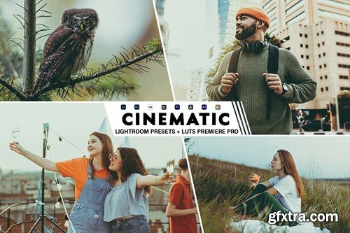 Cinimatic Lightroom Presets + Luts Premiere Pro 4Y6S89W