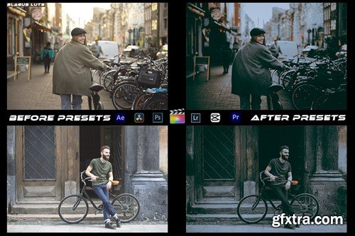 Artistic Black Mood Preset Luts Video Premiere Pro 4VWN6L5