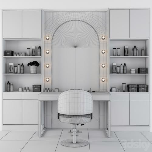 Beauty Salon - Makeup Table