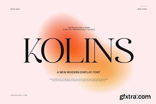 Kolins Modern Serif Font AH4TXBA