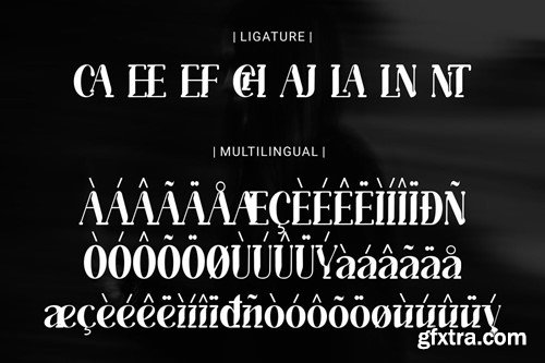 Vilagont - Display Font EGJ99AZ