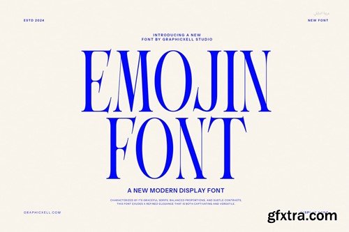 Emojin Vintage Serif Font 5QDSZXH