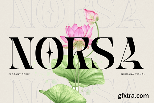 Fashion Norsa - Modern Branding Logo Font RW5MD9R