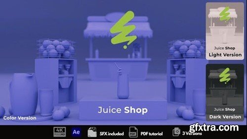 Videohive Juice Shop Intro 54039606