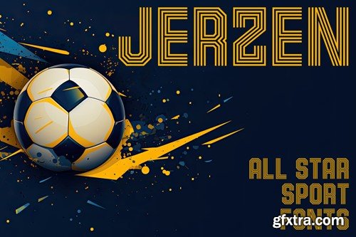 Jerzen - All Star Sport Fonts GZX2Q6H