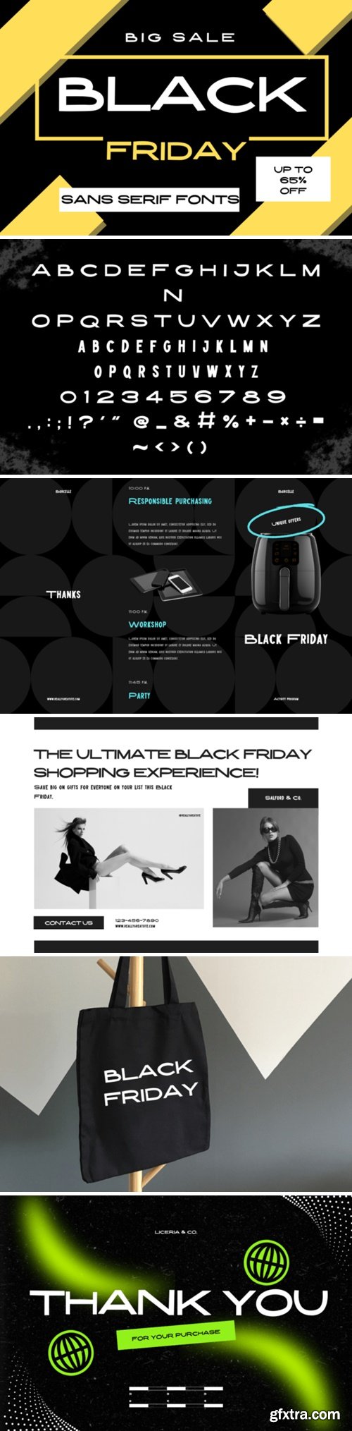 Black Friday Font