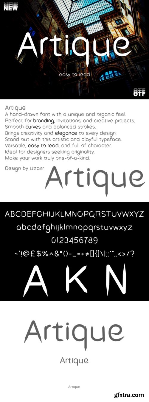 Artique Font